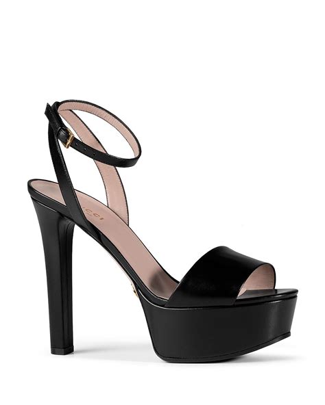 Gucci Leila Platform High Heel Sandals Shoes 